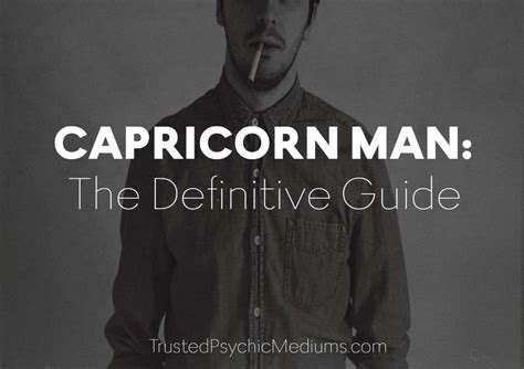 Capricorn Man